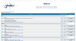 Desktop Screenshot of forum.gbadev.org